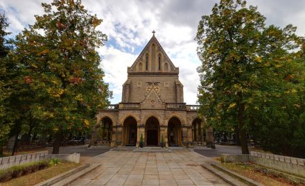 Kaple svatého VáclavaVinohradský hřbitov